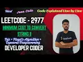 Minimum Cost to Convert String II LeetCode 2977 Trie DP Java Code Developer Coder