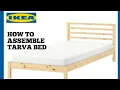 Download Lagu TARVA BED IKEA | HOW TO ASSEMBLE | IMMARIE G