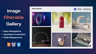 Filterable Image Gallery Using HTML CSS JavaScript Filterable Image Gallery