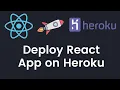 Deploy React app on Heroku using Github
