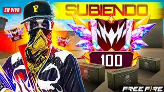 SUBIENDO AL MAXIMO RANGO VS TOP GLOBALES 😱🔥 FREE FIRE