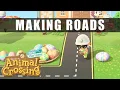 Animal Crossing New Horizons How to Make Roads - Roads custom design tutorial