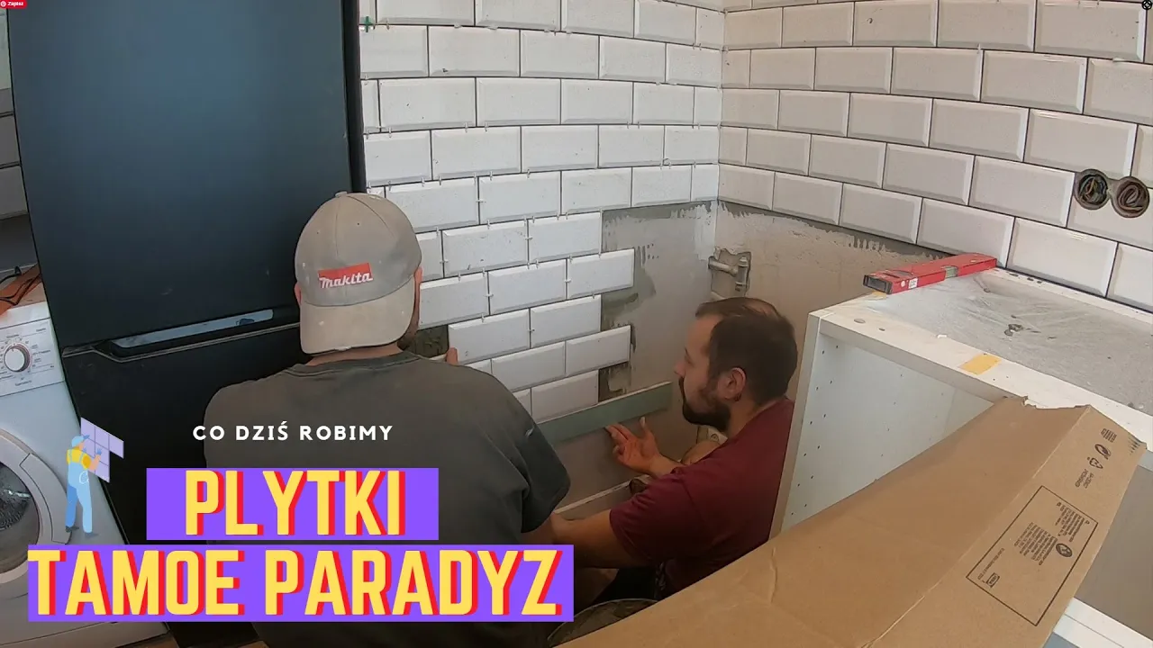 Układamy i fugujemy płytki Tamoe Paradyż w kuchni