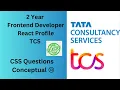 Cracking the Code - My TCS Front-End Developer Interview Experience as a 2 year Experience React Dev