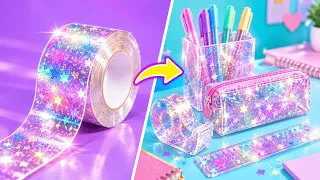 Kerajinan Sekolah DIY Jenius Dan Ide Pasokan Lucu oleh 123 GO! 💖📚