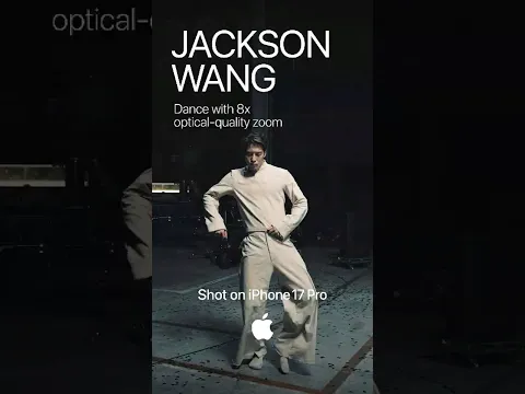 Commissioned by Apple. Use 8x optical-quality zoom to make your moves even more dynamic. 🕺🏒📱