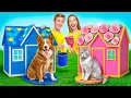 Download Lagu Kuće sa Jednom Bojom Izazov sa Psom i Mačkom Multi DO Smile