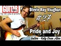 PRIDE AND JOY Cover - Stevie Ray Vaughan. Greatest Guitar Solos #27 + Commentary