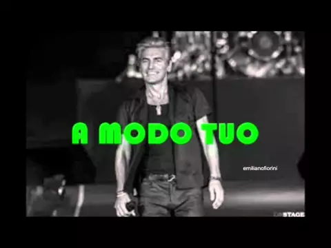 Download MP3 Ligabue - A modo tuo ( testo )