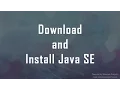 Download and Install Java SE