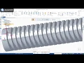 solid edge helix cut tutorials