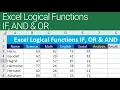 Excel Logical Functions IF AND OR