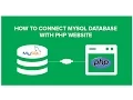 8 Connecting to mysql database via php - Secure PHP Login System