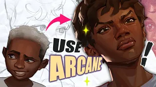 ☆ how I use Arcane to improve my portraits