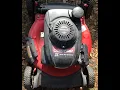 2011 Troy-Bilt push mower that i paid 15 for It needs some love