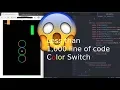 HTML5 canvas color switch from scratch javascript Free source code
