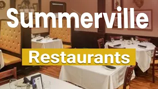 Top 10 Best Restaurants in Summerville South Carolina USA - English