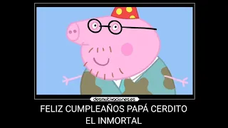 EL CUMPLEAÑOS DE PAPÁ CERDITO 🍰🍰 || MOMENTOS XD PEPPA PIG 🤣 😆
