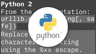 How can I percent-encode URL parameters in Python