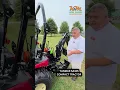 Yanmar SA325 Compact Tractor with Loader and Backhoe