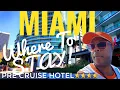 EXCELLENT PRE CRUISE HOTEL WITH MIAMI VIBES AT BISCAYNE BAY GREAT LOCATION CLOSE TO CRUISE PORT