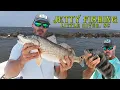 JETTY FISHING Little River SC Redfish Black Drum Ribbonfish and more Part 1