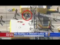 110 Freeway Back Open After Shirtless Protester Backflips Onto Inflatable Cushion