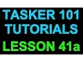 Tasker101 Tutorials Lesson 41a - Manipulating Time