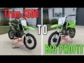 I Fixed a 500 Dirt Bike and Flipped it for a Huge Profit