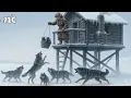 Lagu Widow on a 5 Meter Stilt Cabin Life in a Blizzard, Driving Off Wolves | Yakutia Survival
