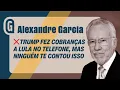 Download Lagu ALEXANDRE GARCIA| O que Trump cobrou de Lula ao telefone: liberdade de expressão e Estado de Direito