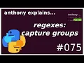 regexes capture groups beginner - intermediate anthony explains