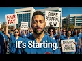 It Begins Kaiser Nurses Walk Out Across The US