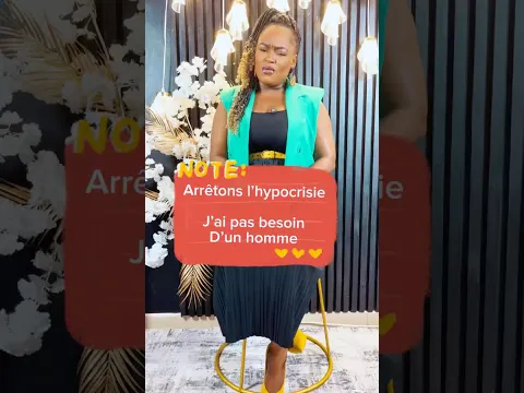 Femmes on a tous besoins d’un homme,arrêtons l’hypocrisie.