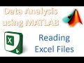 Data Analysis using MATLAB Reading Excel File and visualizing the data interactively 1