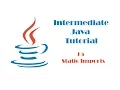 Intermediate Java Tutorial - Static Imports