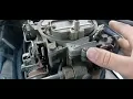 how to adjust you re choke and idle screws on a divorced choke q-jet carburetor