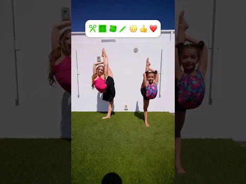 Tiny Gymnast vs Anna!