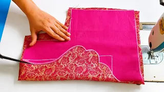 Designer Blouse Cutting & Stitching | Latest Blouse Design | Easy Sewing Tutorial