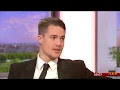 Alexander Dreymon and Bernard Cornwell The Last Kingdom