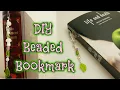 How To Make A Beaded Bookmark DIY Dangly Beaded Bookmark Cottagecore Bookmark Tutorial