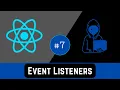 React Event Handling React Tutorial for Beginners