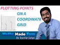 Plotting Points on a Coordinate Plane in Quadrant 1