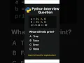 Day 23 Python Interview Questions Set Equality Trick Explained