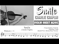 Download Lagu Free Sheet || Smile - Charlie Chaplin || Violin Sheet Music