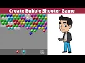 How to create a bubble shooter game using HTML and JavaScript step by step