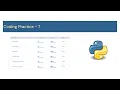 Coding Practice - 7 All Questions Python NXT Wave