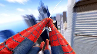 Trying the VIRAL Spiderman VR Mod in Blade & Sorcery