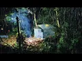 Download Lagu camping-bertahan hidup di hutan-di guyur hujan waktu membangun tempat berlindung di atas sungai-asmr