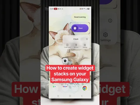 Samsung Galaxy S26 Ultra: How to Create Widget Stacks like the Apple iPhone